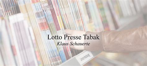 LottoTabak Presse 